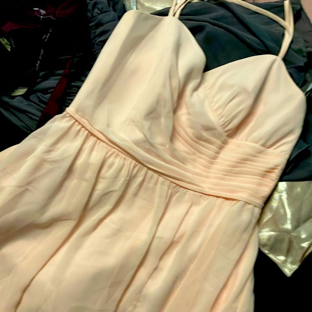 Ladies, beautiful long floor length dress size 12 by Alfred Angelo